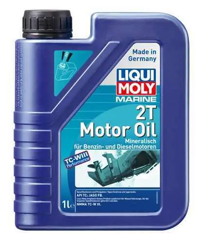 Минеральное моторное масло для водной техники Marine 2T Motor Oil 1л