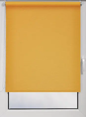 Штора рулонная SEASONS Shantung желтый 70х150 8204