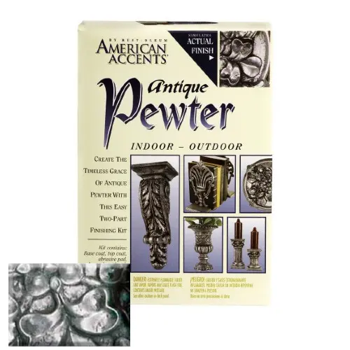 Краска American Accents с эффектом античности, античное олово, набор 0,623 кг