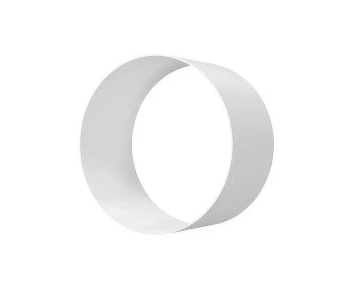 Фото для Соединитель ф125 круглый пластиковый (муфта), 12,5FC