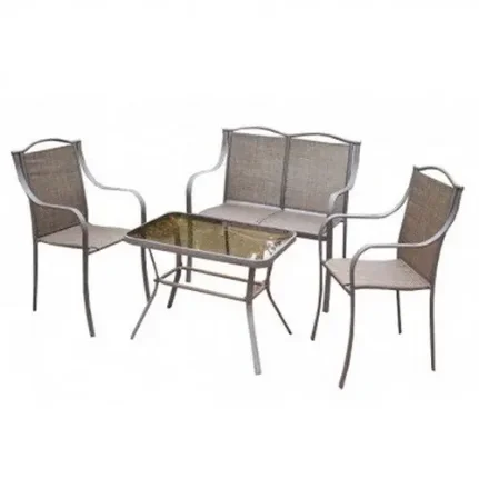 Фото для Комплект дачной мебели Римини (диван+2 кресла+ стол)