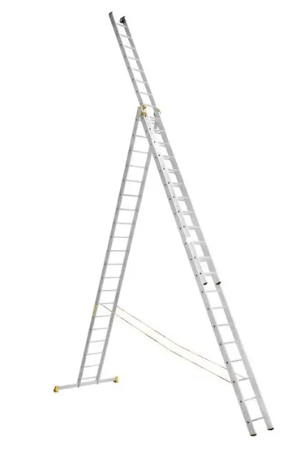 Лестница-стремянка трехсекционная 2х20 Алюмет