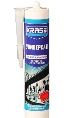 Фото для Герметик Красс 0,3л нейтральный силиконовый бесцветный