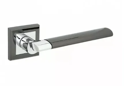 Дверная ручка Palladium (Палладиум) Oscar BN/CP (комплект ручек 2 шт.)