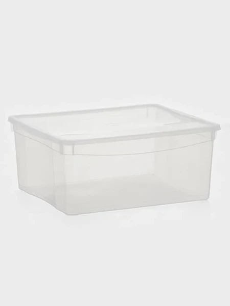 Фото для Ящик 18л для хранения прозрачный, 847574