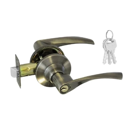 Фото для Ручка-защелка Нора-М ЗВ2-01 ключ/фиксатор, ст бронза 