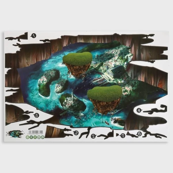 Фото для Интерьерная наклейка 3Д TAKE IT EASY «Пропасть», 90?60 см