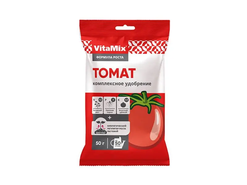 БиоМастер VitaMix для томата, 50 г, комплексное удобрение