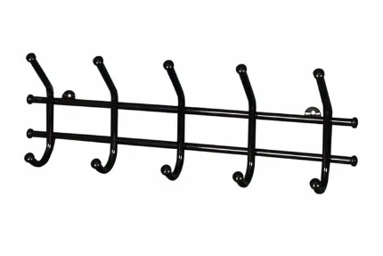 Фото для Вешалка настенная 5-рожковая черный муар из прутка, 1413
