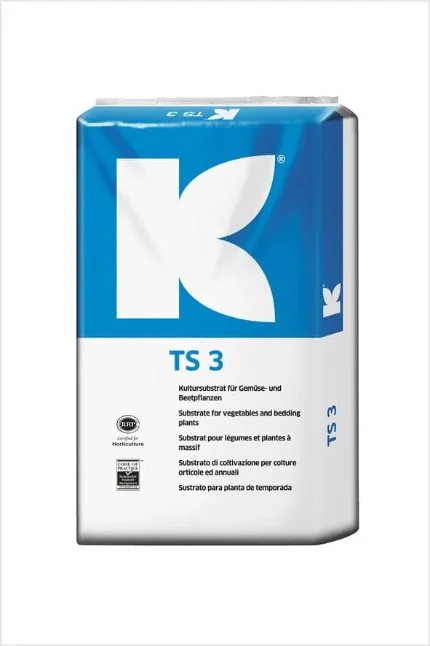 Субстрат Klasmann TS3 средний глиной рецептура 607, 10 л