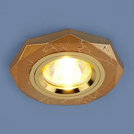 Светильник точечный 2040 MR16 GD золото