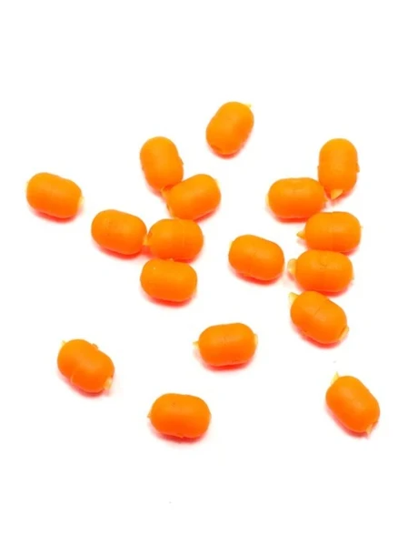 Фото для Бусина фидерная Namazu Soft Beads овал.3,7мм.цв.оранж