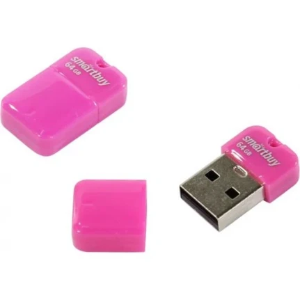 Фото для Флеш диск 64GB USB 2.0 Smart Buy ART Pink (SB64GBAP)