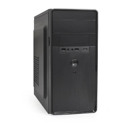 Фото для Корпус 450Вт ExeGate BA-309-AA450 (mATX, БП AA450 с вент. 8см, 2*USB, HD аудио, черный)