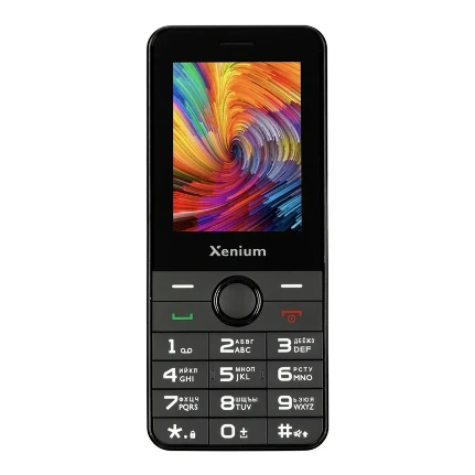 Фото для Телефон сотовый XENIUM X240 черный 2Sim 2.4" TFT 240x320 Nuc 0.3Mpix CTX240BK/00