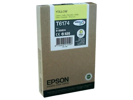 Фото для Картридж Цв. Epson B500DN желтый (High Capacity) (C13T617400)