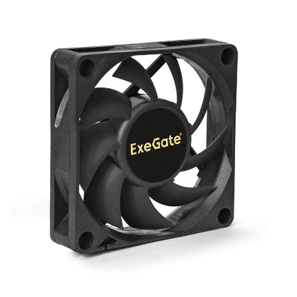 Фото для Вентилятор 70x70x15 ExeGate ExtraSilent ES07015S3P подшипник скольжения, 3pin, 2000RPM, 18dBA