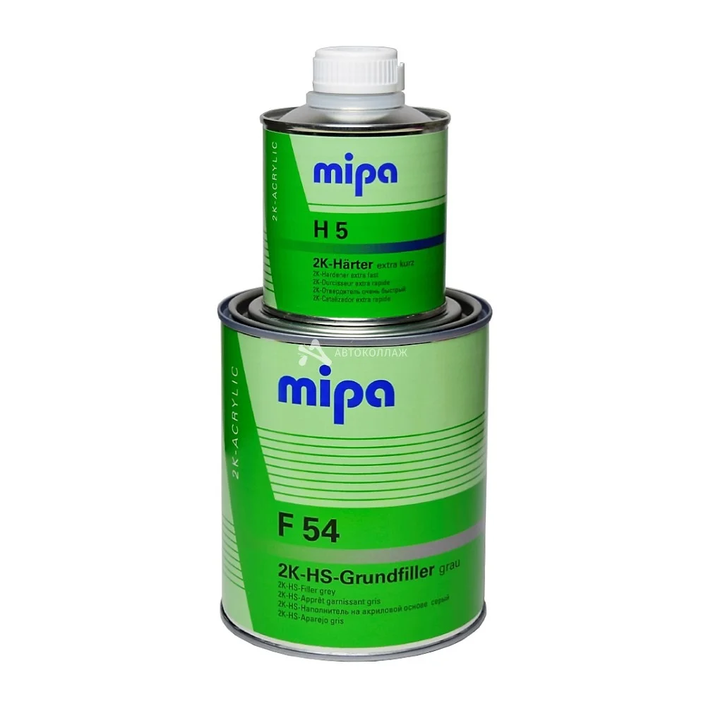 MIPA Грунт-наполнитель F54 серый 4:1