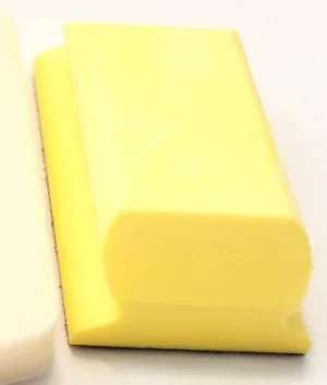 Фото для Шлифок ручной 66*122мм мягкий,желтый с липучкой TI-REX