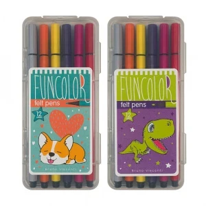 Фото для ФЛОМАСТЕPЫ "FUNCOLOR" 12 ЦВ В ПЕНАЛЕ
