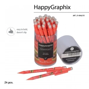 Фото для КАРАНДАШ МЕХАНИЧЕСКИЙ 0.7 ММ "HAPPYGRAPHIX - БУРГЕР"