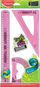 Фото для ЛИНЕЙКА 30СМ НАБОР "MAPED" "TWIST'N FLEX MAXI" 