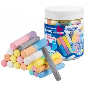 Фото для НАБОР ЦВЕТНЫХ МЕЛКОВ 21Ш/У "GENIO KIDS"