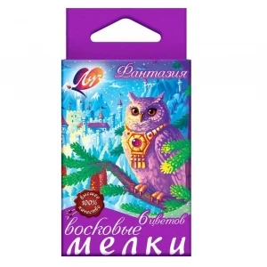 Фото для НАБОР МАСЛЯНЫХ МЕЛКОВ "ФАНТАЗИЯ" 6ЦВ