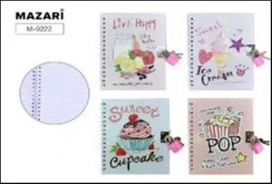 Фото для БЛОКНОТ А6 48Л "ВКУСНЯШКИ" С ЗАМОЧКОМ