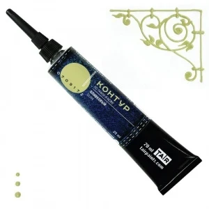 Фото для КРАСКИ БАТИК TAIR КОНТУР 20МЛ ОЛИВКОВЫЙ