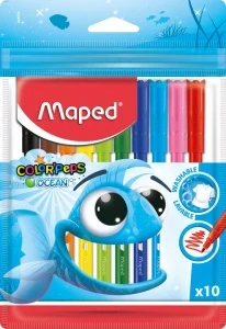 Фото для ФЛОМАСТЕPЫ "MAPED" 10ЦВ COLOR'PEPS OCEAN