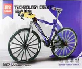 Фото для КОНСТРУКТОР ИГРУНЫ ВЕЛОСИПЕД ФИОЛЕТОВЫЙ