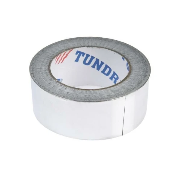 Фото для Лента клейкая алюминиевая 48мм*40м, 25 мкм//ТУНДРА