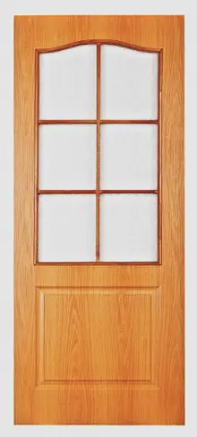Дверь ламинированная миланский орех ДО 70 см