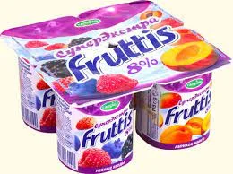 Продукт йогуртный Фруттис 115гр 8% Абрикос-манго/Лесные ягоды БЗМЖ*16