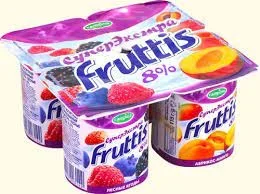 Фото для Продукт йогуртный Фруттис 115гр 8% Абрикос-манго/Лесные ягоды БЗМЖ*16