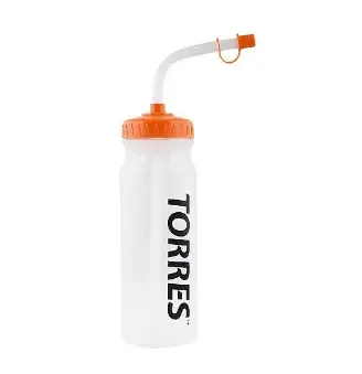 Бутылка для воды Torres 0,75 л с трубочкой