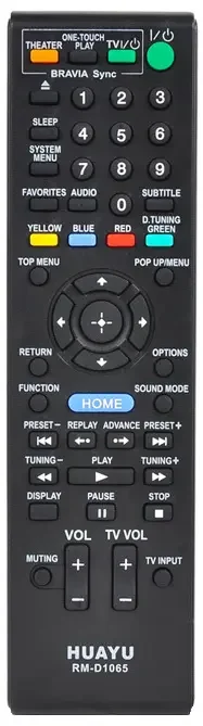 Фото для Пульт Sony HUAYU RM-D1065 (RM-ADP053)