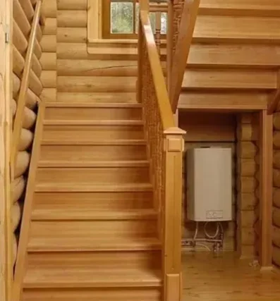 Фото для Изготовление деревянных лестниц