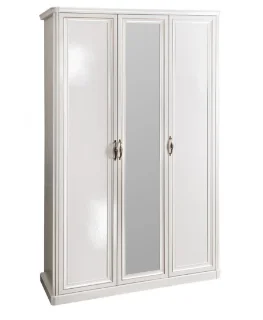 Фото для Шкаф "НАТАЛИ" 3-дверный белый глянец