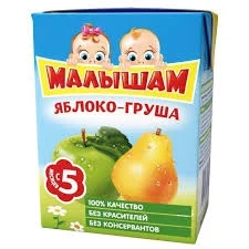 Фото для Нектар Малышам 200мл Яблоко/груша*18