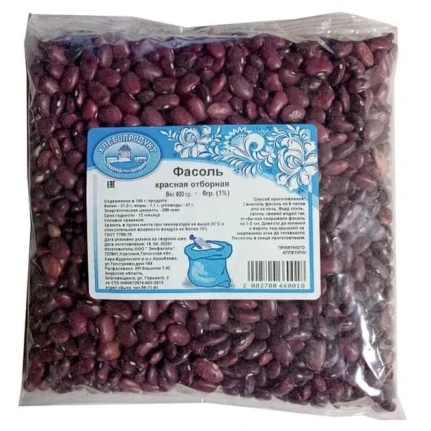 Фото для Крупа Хлебопродукт 600г фасоль красная отборная *18