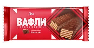 Фото для Вафли Зея 240гр глазир со вкусом шоколада*12