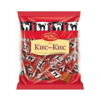 Фото для Ирис Кис-Кис 250гр Красный Октябрь*12