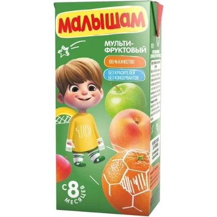 Фото для Нектар Малышам 330мл Яблоко/персик*27