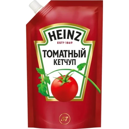Фото для Кетчуп Хайнц 320г Томатный д/п*16