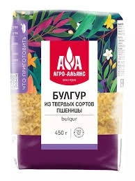 Фото для Крупа Агро-Альянс 450г Булгур*8