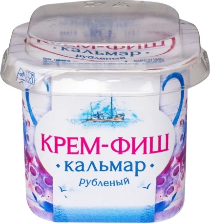 Фото для Паста из морепродуктов Крем-фиш 150гр кальмар рубленый*6