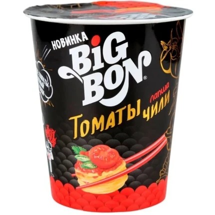 Фото для Лапша Биг Бон Вок Дисковери 70гр с томатами и перцем чили*24