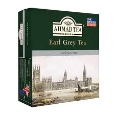 Фото для Чай Ахмад 100пак Эрл Грей с ярлыком (595)*8